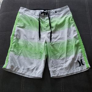 Mens Hurley swim trunks sz 30